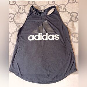 Adidas Black Scoop Tank Top
